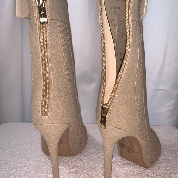 New - Micro Suede Stylish Boots Size 8.5 - Picture 5 of 16